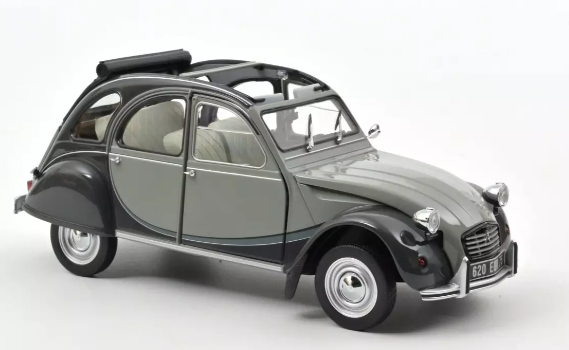 CITROEN 2CV CHARLESTON GRIS 1983 NOREV 1/18°