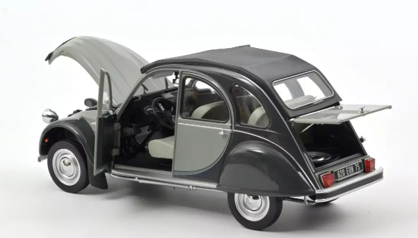 CITROEN 2CV CHARLESTON GRIS 1983 NOREV 1/18°