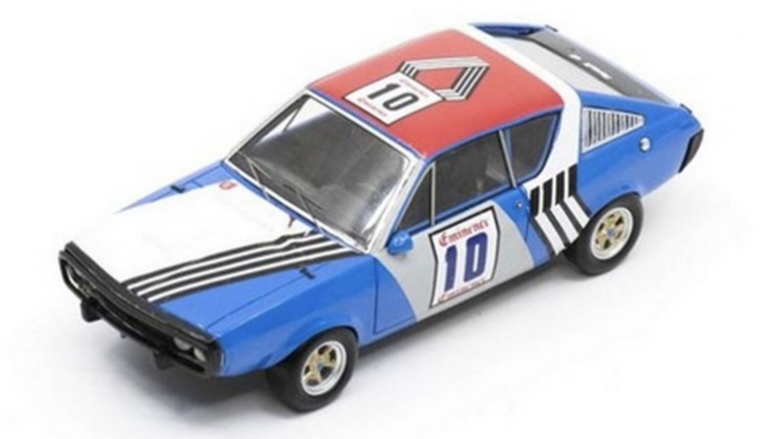 RENAULT 17 TS N°10 GR.5 3TH RONDE CEVENOLE 1973 SPARK 1/43°