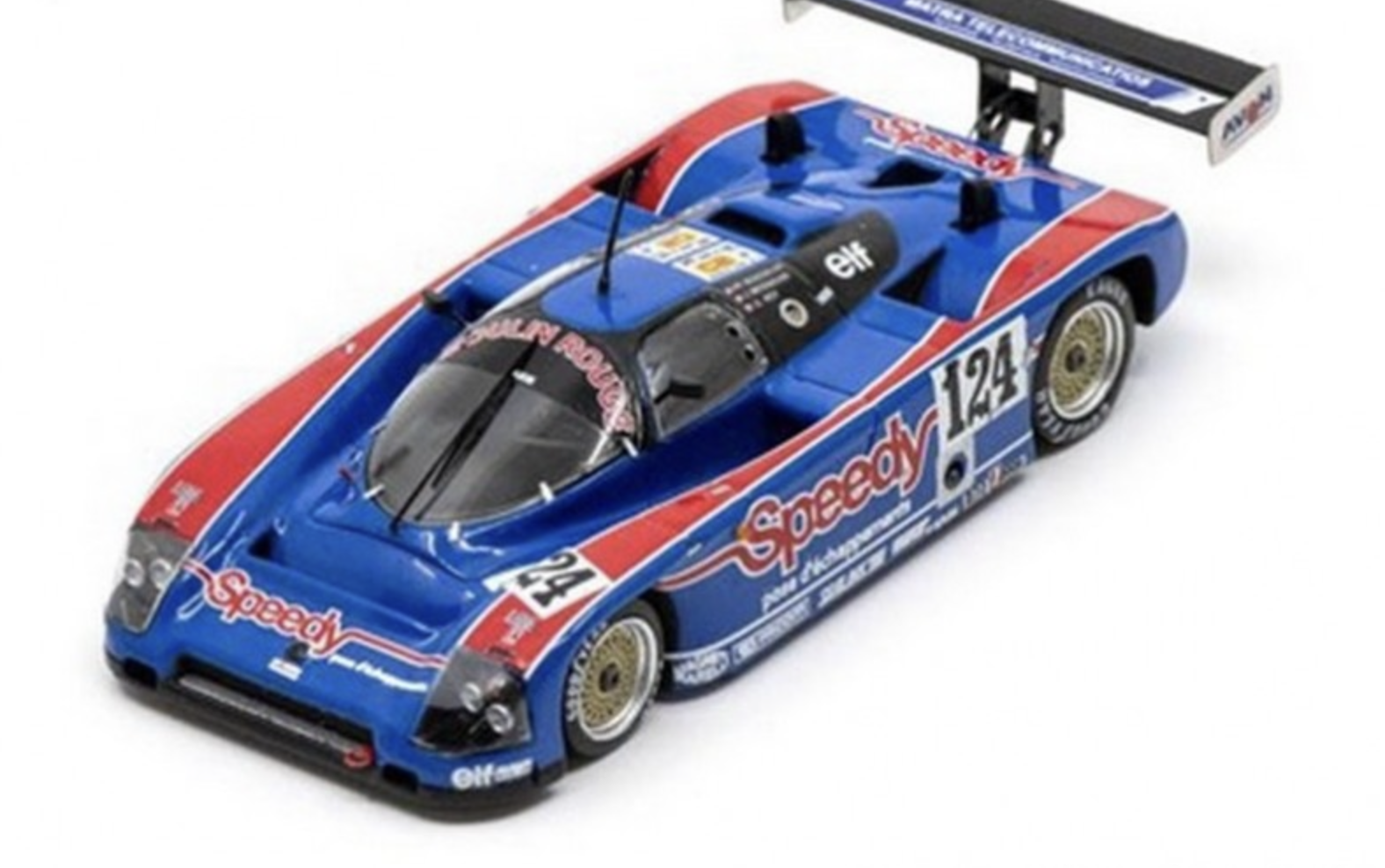 ARGO JM19C SPEEDY N°124 24H LM 1988 SPARK 1/43°