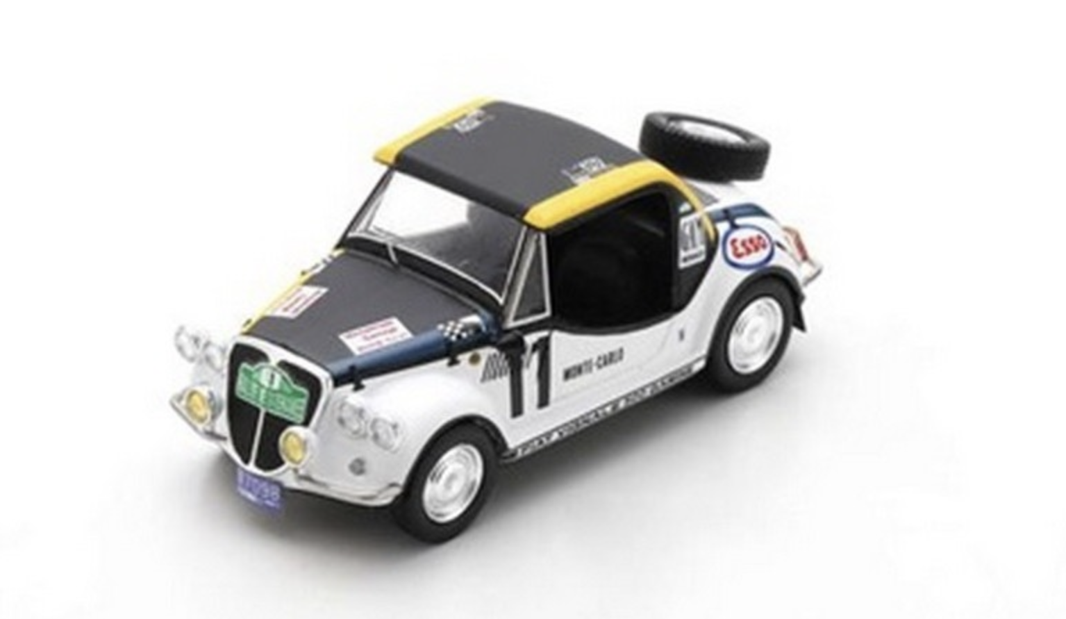 FIAT 500 GAMINE N°11 RALLY MONTE CARLO 1969 SPARK 1/43°