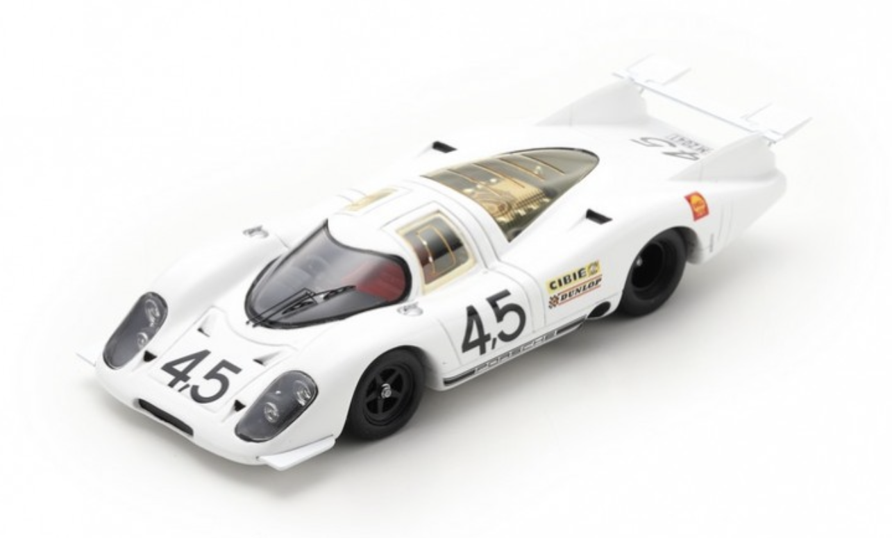 PORSCHE 917LH N°4,5 TEST DAYS LE MANS 1969 SPARK 1/43°