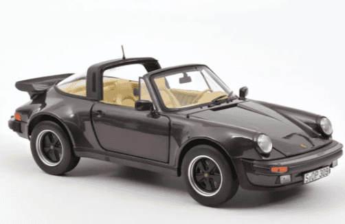 NOREV 1/18 Porsche 911 Turbo Cabriolet 2007 – Marron (Occasion, à Vérifier)