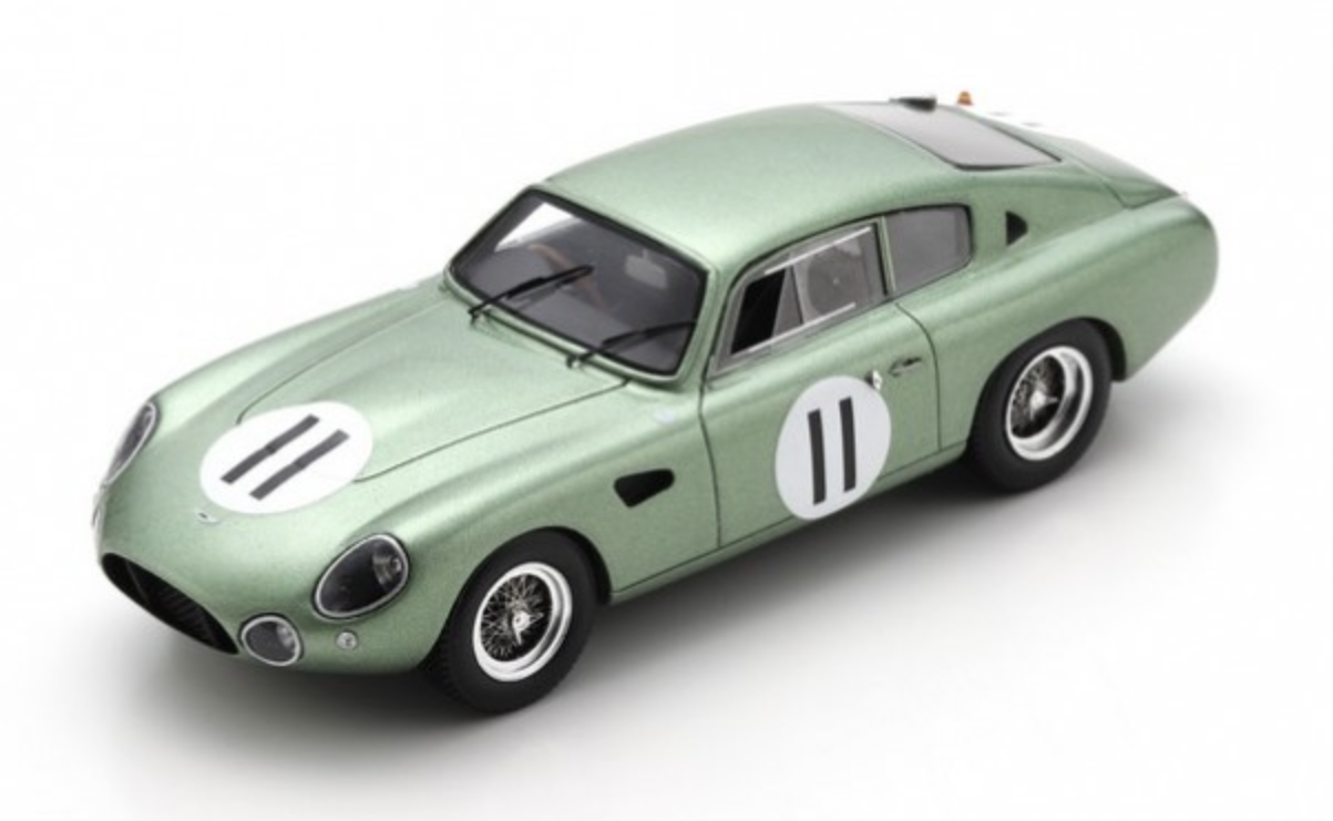 ASTON MARTIN DP 212 N°11 24H LM 1962 SPARK 1/43°