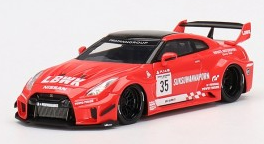 NISSAN 35GT-RR LIBERTY WALK ROUGE TSM 1/43°