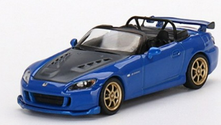 HONDA S2000 MUGEN BLEU MINI GT 1/64°