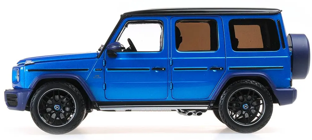 MERCEDES-BENZ AMG CLASSE G BLEU MINICHAMPS 1/18°