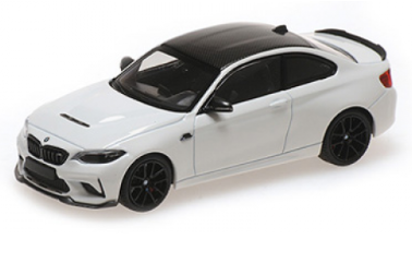 BMW M2 CS BLANC JANTE NOIR 2020 MINICHAMPS 1/43°