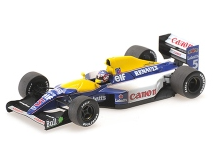 WILLIAMS RENAULT FW14B NIGEL MANSELL CHAMPION DU MONDE 1992 MINICHAMPS 1/43°