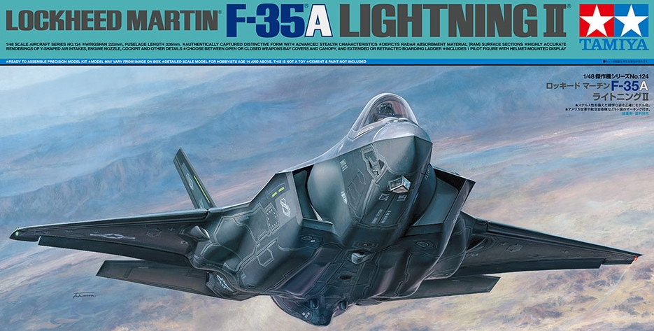F-35A LIGHTNING II TAMIYA 1/48°