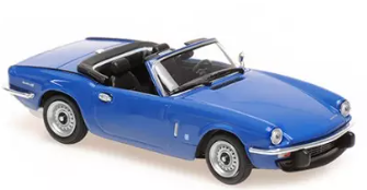 TRIUMPH SPITFIRE MK.IV BLEU MAXICHAMPS 1/43°