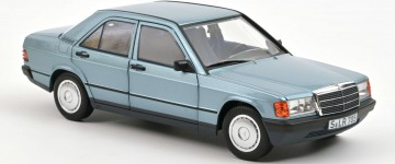 MERCEDES-BENZ 190E BLEU NOREV 1/18°