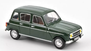 RENAULT 4L VERT FONCE NOREV 1/43°