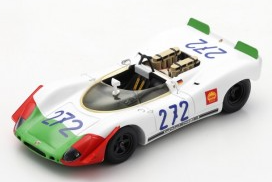 PORSCHE 908-2 N°272 4ème TARGA FLORIO 1969 W.KAUSHEN-K.VON WENDT SPARK 1/43°