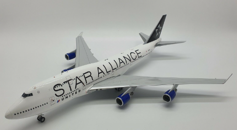 BOEING 747-400 UNITED STAR ALLIANCE HERPA 1/200°