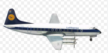 VICKERS VISCOUNT 812 D-ANAC LUFTHANSA HERPA 1/200°