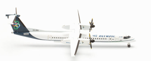 BOMBARDIER Q400 OLYMPIC AIR HERPA 1/500°