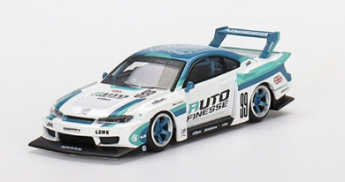 NISSAN LB-SUPER SILHOUETTE S15 SILVIA AUTO FINESSE MINI GT 1/64°