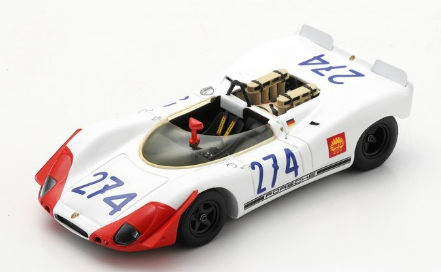 PORSCHE 908-2 3rd TARGA FLORIO 1969 R.STOMMELEN - H.HERRMANN SPARK 1/43°