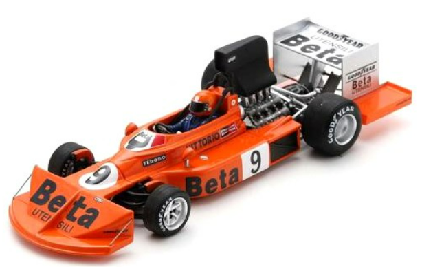 MARCH 751 BRITISH GP 1975 VITTORIO BRAMBILLA SPARK 1/43°