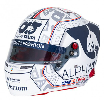 CASQUE SCUDERIA ALPHA TAURI GP FRANCE PIERRE GASLY 1/2°