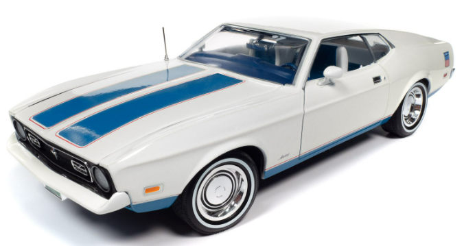 FORD MUSTANG SPRINT BLANC AUTO WORLD 1/18°