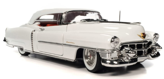 CADILLAC ELDORADO SOFT TOP BLANC AUTO WORLD 1/18°