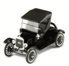 FORD T RUNABOUT NOIR 1925 IXO 1/43°