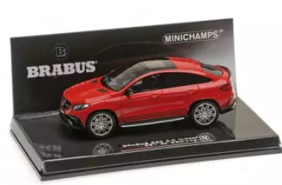 MERCEDES-BENZ BRABUS 850 4X4 COUPE ROUGE MINICHAMPS 1/43°