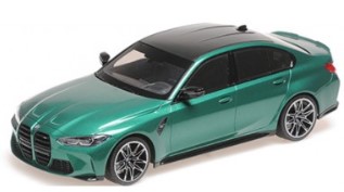 BMW M3 2020 VERT METAL MINICHAMPS 1/18°
