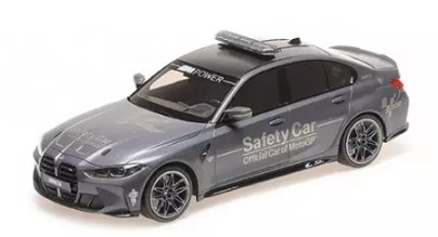 BMW M3 2020 SAFETY CAR MOTO GP GRIS MINICHAMPS1/18°