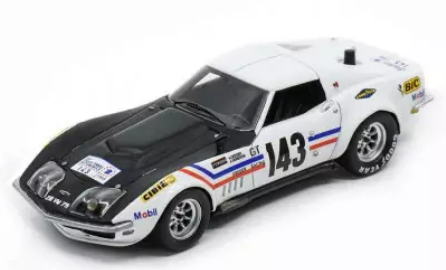 CHEVROLET CORVETTE C3 N°143 2EME TOUR DE FRANCE 1969 H.GREDER - VIGNERON SPARK 1/43°