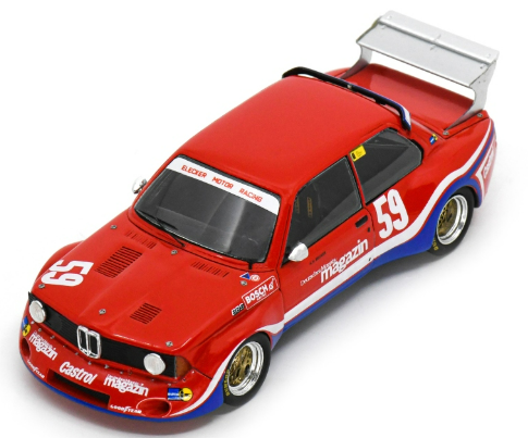 BMW 320 TURBO N°59 GR5 DRM NURBURGRING SUPERSPRINT 1978 KARL-HEINZ BECKER SPARK 1/43°
