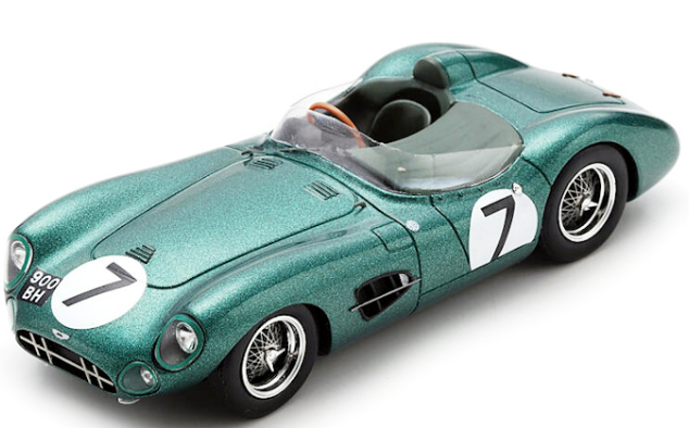 ASTON MARTIN DBR1 N°7 24H LE MANS 1959 G.WHITEHEAD - B.NAYLOR SPARK 1/43°