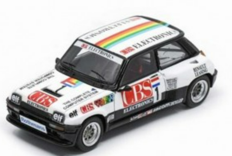 RENAULT 5 TURBO N°1 EUROPA CUP CHAMPION 1984 JEAN LAMMENS SPARK 1/43°