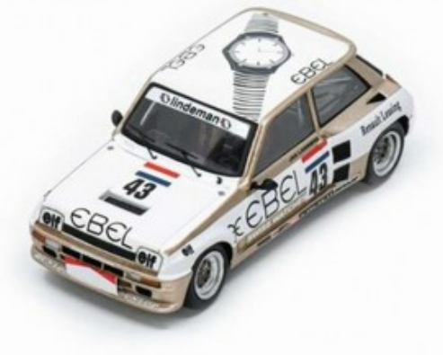 RENAULT 5 TURBO N°43 EUROPA CUP 1982 JEAN LAMMENS SPARK 1/43°