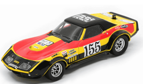 CHEVROLET CORVETTE C3 N°155 TOUR DE FRANCE 1970 H.GIREDER - J-C PERRAMOND SPARK 1/43°