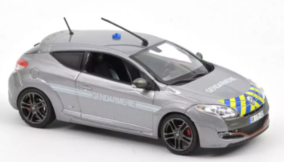 RENAULT MEGANE 3 RS GENDARMERIE GRIS NOREV 1/43°