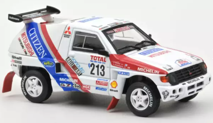 MITSUBISHI PAJERO 1992 "DAKAR RALLY" NOREV 1/43°