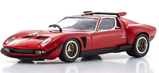 LAMBORGHINI MIURA SVR ROUGE KYOSHO 1/43°