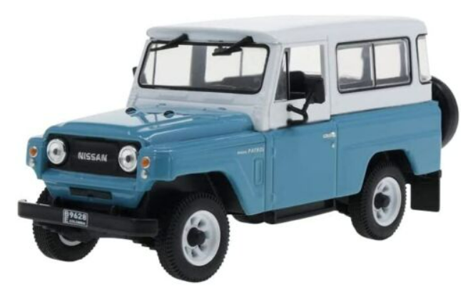 NISSAN PATROL 300 H-60 BLEU FIRST 1/43°