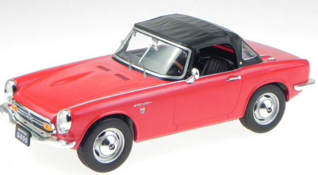 HONDA S800 ROUGE FIRST 1/43°