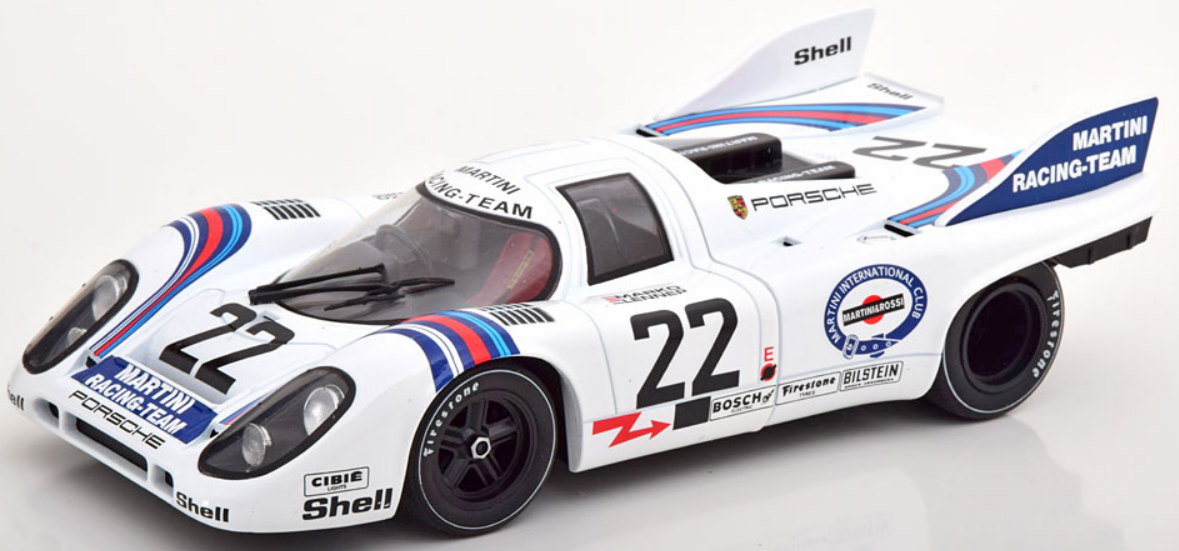 PORSCHE 917K VAINQUEUR LE MANS 1971 MARKO - VAN LENNEP KKSCALE 1/18°