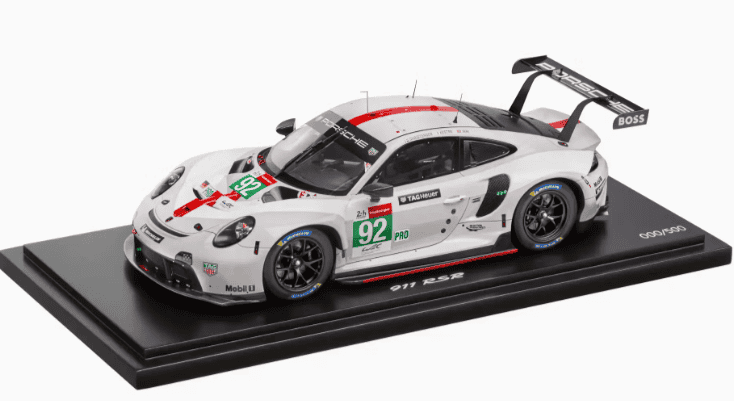 Autocollants Porsche 911 RSR Le Mans 2022 - Échelle 1:32 1:43 1:24 1:18 - Fentes & Calques Inclus
