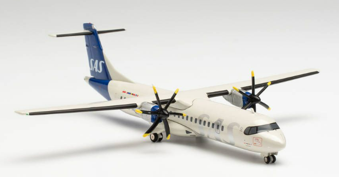 ATR-72-600 SAS SCANDINAVIAN AIRLINES HERPA 1/500°