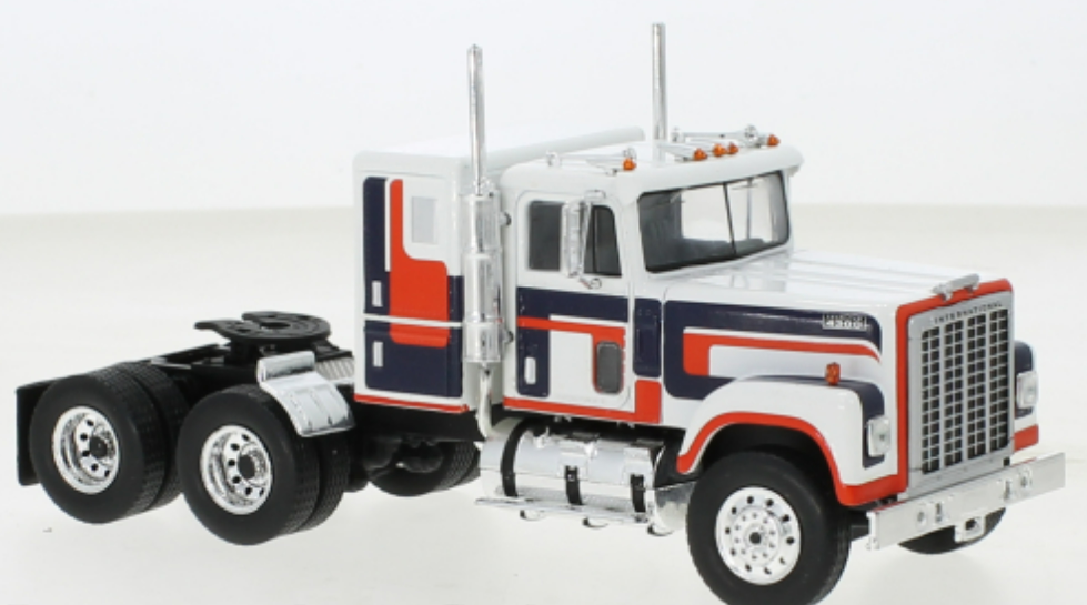 INTERNATIONAL-HARVESTER TRANSTAR 4300 BLANC IXO 1/43°