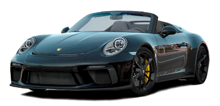 PORSCHE 911 991 SPEEDSTER NOIR SPARK 1/18°