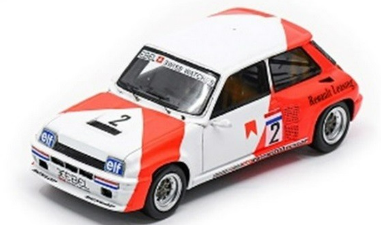 RENAULT 5 TURBO N°2 EUROPA CUP CHAMPION 1983 JAN LAMMENS SPARK 1/43°
