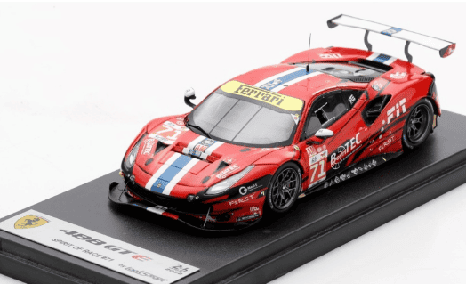 FERRARI 488 GTE EVO N°71 SPIRIT OF RACE 24H LE MANS 2022 DEZOTEUX-RAGUES-AUBRY SPARK 1/43°