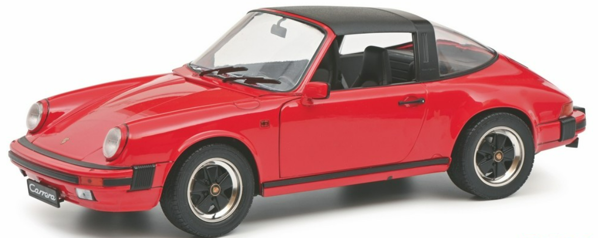 PORSCHE 911 TARGA ROUGE SCHUCO 1/12°
